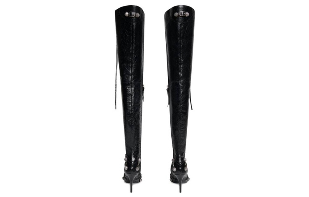 Balenciaga Cagole 90mm Over-the-knee Boots