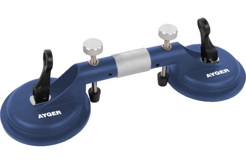Присоска двойная для плитки AYGER с регулировкой ASTS2