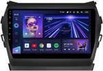 Магнитола для Hyundai Santa Fe 3 2012-2018 (отдельный экран климата, штатная КЗВ) - Teyes CC3L монитор 9" IPS на Android 10, CarPlay, 4G SIM-слот