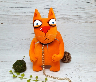 Мягкая игрушка "Сторожевой кот"