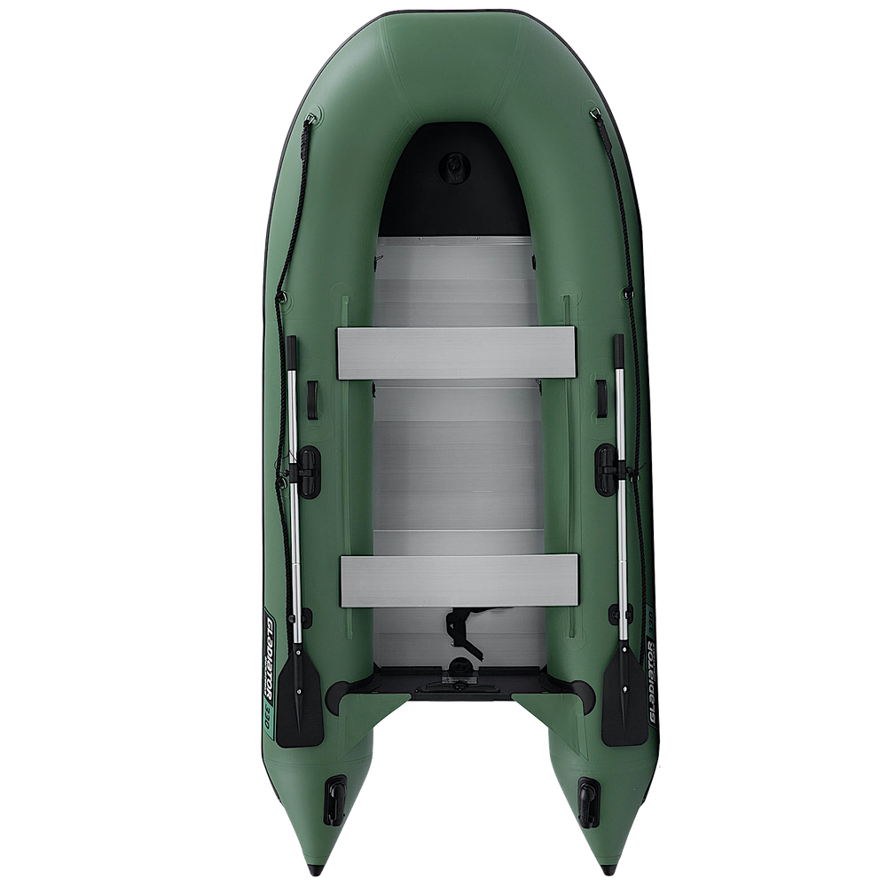 Лодка ПВХ Gladiator Light B330AL с алюминиевым полом -