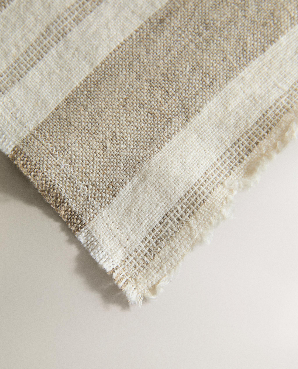 Zara Home столовая салфетка из льна, узор в полоску, 45 45 см (комплект 2 шт.)