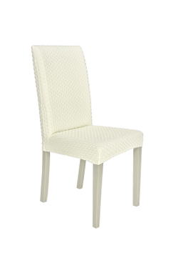 Чехол "Стрейч" на стул, цвет Кремовый