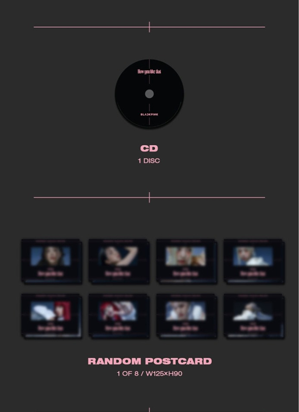 Альбом BLACKPINK - [HOW YOU LIKE THAT] (SPECIAL EDITION Ver.)