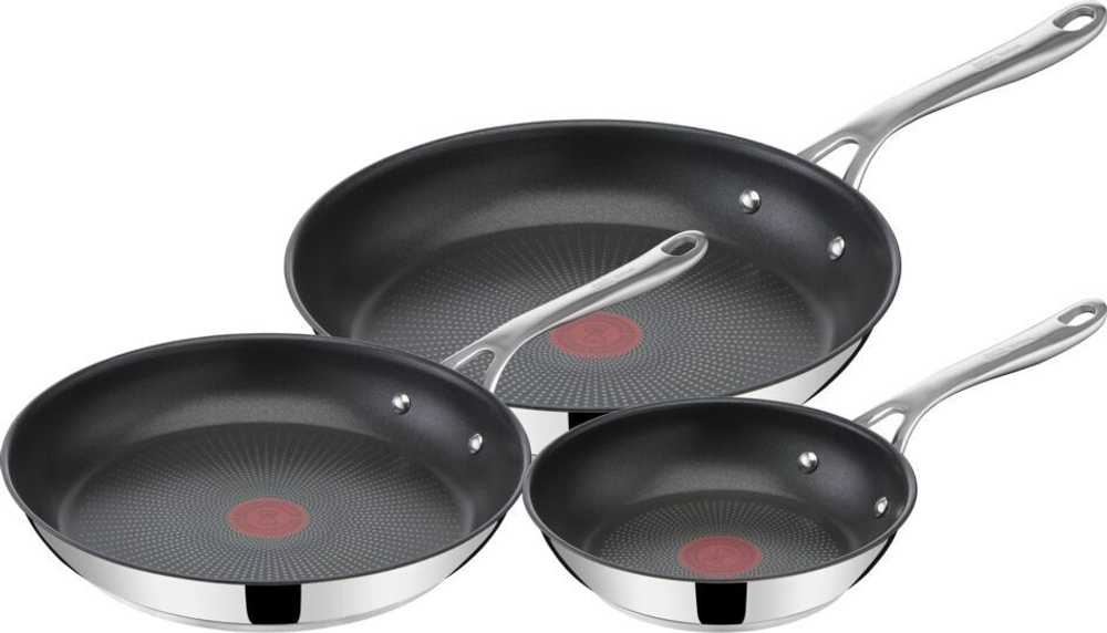 Набор посуды Tefal Jamie Oliver 3 предмета 20/24/28 cм E304S344
