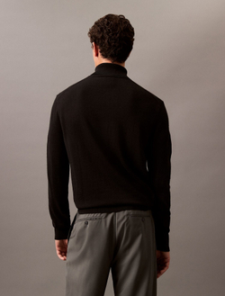 Свитер Calvin Klein Extra Fine Merino Blend Turtleneck Black