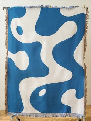 Тканный плед Waves, 130x180 см