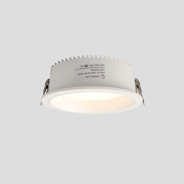 Светильник встраиваемый Crystal Lux CLT 529C135 WH 3000K