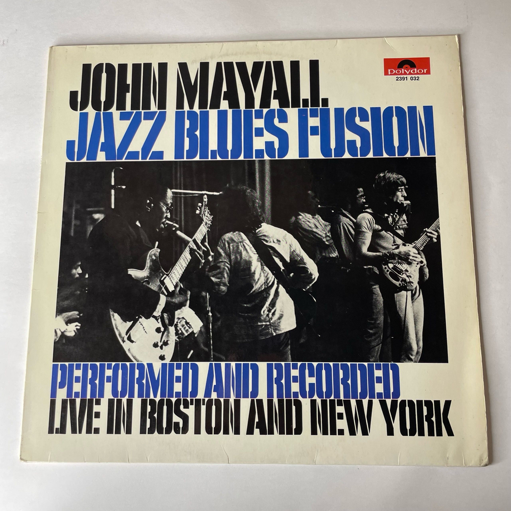 Винтажная виниловая пластинка LP John Mayall Jazz Blues Fusion (Германия 1972)