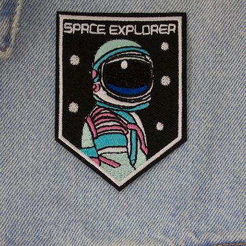 Нашивка на рюкзак и на одежду. Space explorer