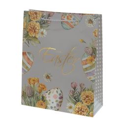 GAEM Пакет подарочный (бумага 210г/м2, блок микс 12шт), L26 W10 H32 см, 4в.