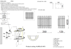 Бра Crystal Lux AURELIO AP2 GOLD+CHROME/TRANSPARENT