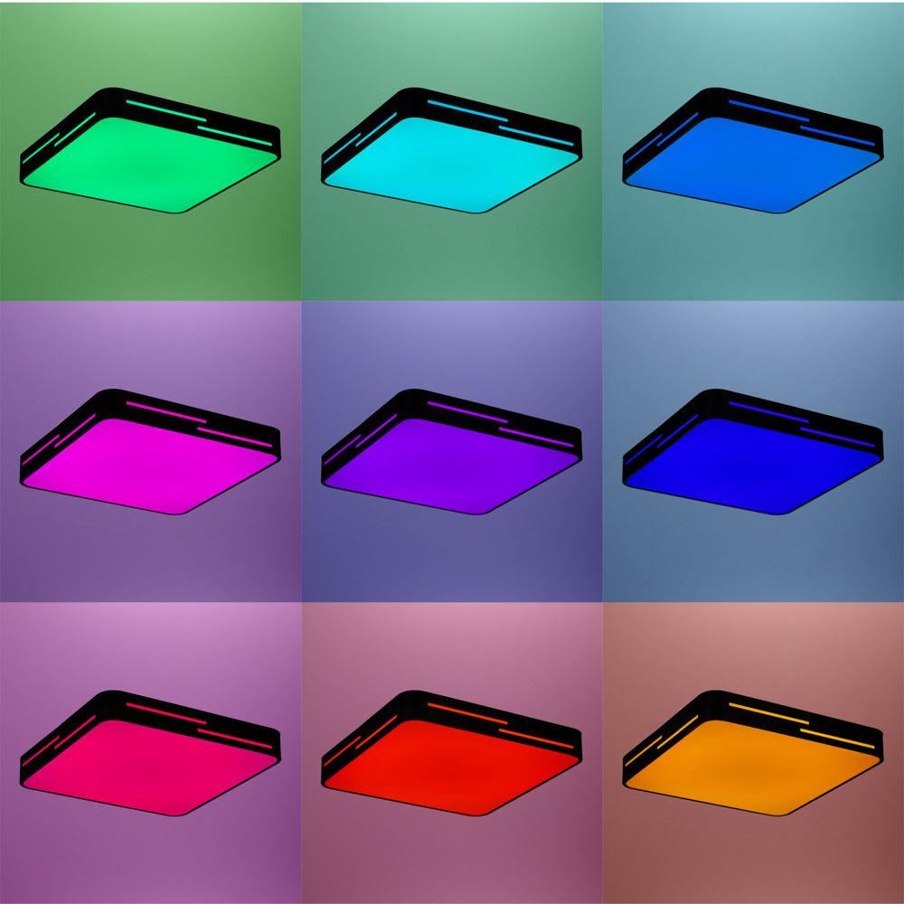 Citilux Купер Лайн CL724K70GL1 LED RGB Светильник с пультом Чёрный