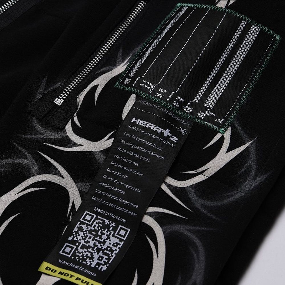 Худи Heartz «Citadel» Zip Black