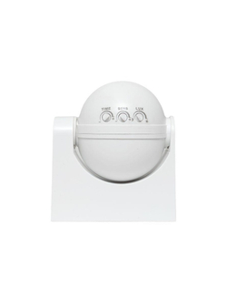 Датчик движения микроволновый MW-702 1200Вт 180град. до 15м IP44 бел. PROxima EKF dd-mw-702