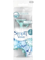 Станок для бритья одноразовый женский "Gillette Симпли Venus" (2)