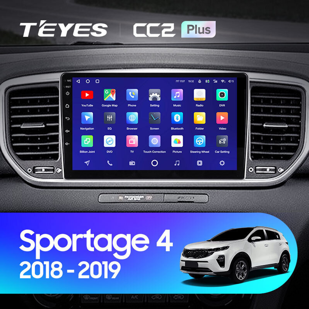 Teyes CC2 Plus 9" для KIA Sportage 2018-2020