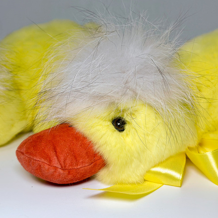 Утка Флайт средняя (желтая)