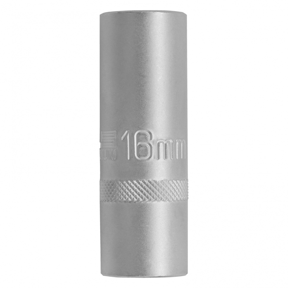 Головка торцевая свечная, шестигранная, 16 мм, под квадрат 1/2 Stels