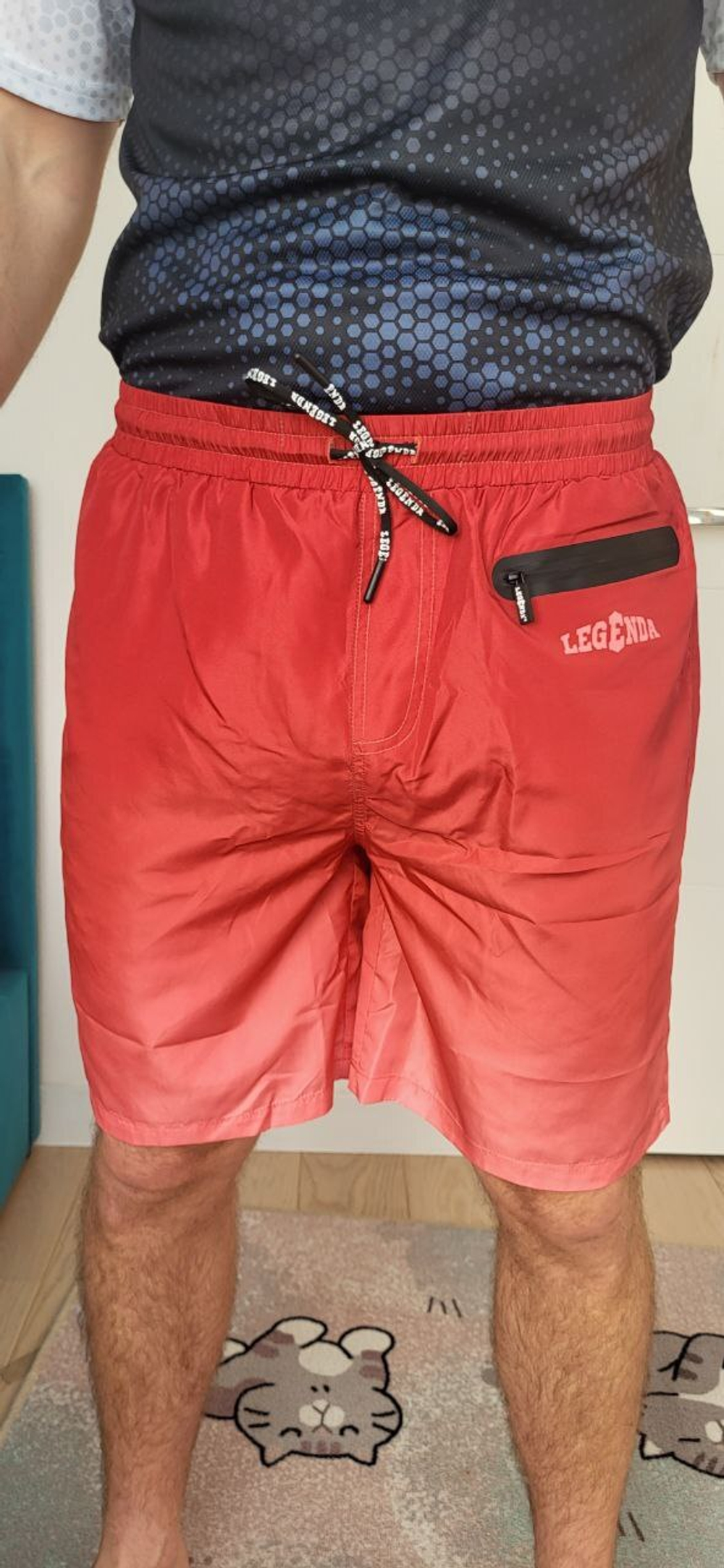 Шорты Legenda красные Уценка (XL)