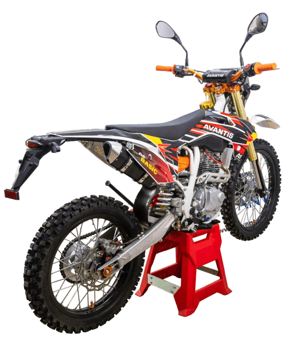 Мотоцикл кроссовый эндуро AVANTIS A2 Basic (166FMM) ПТС