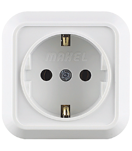 Розетка о/у 1м. с з/к 45108 Makel