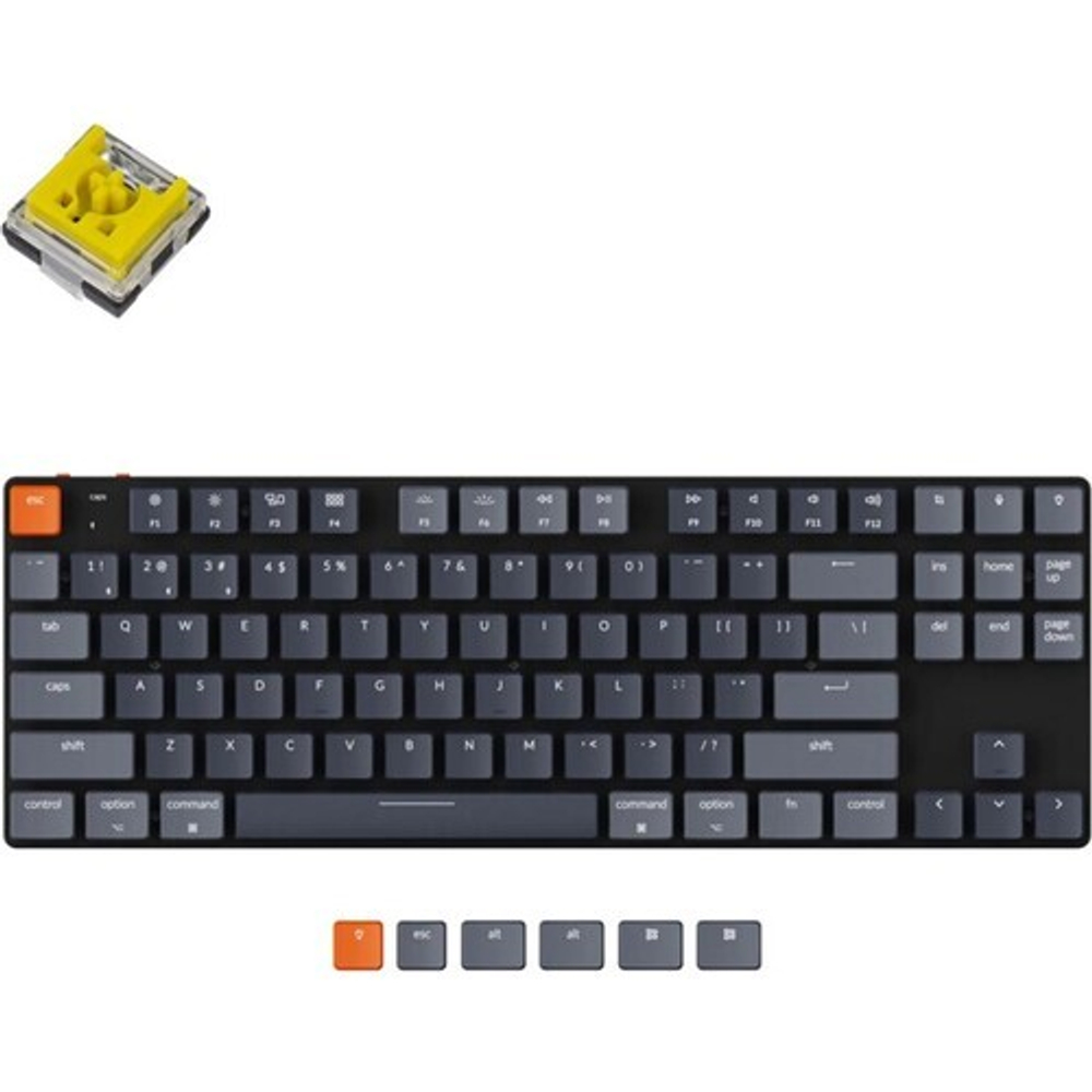 Клавиатура Keychron K1SE (Banana Switch) Wireless RGB Black K1SE-E4