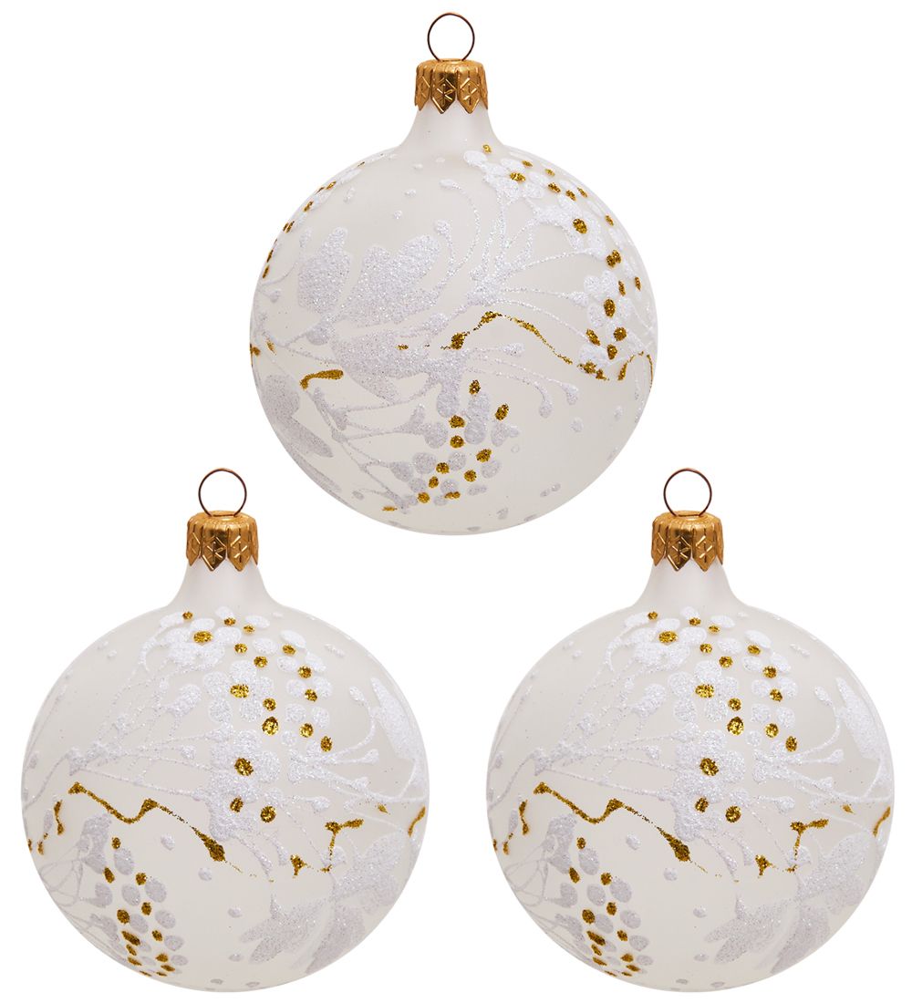 Элита НФШ-1422 Набор ел.украшений 3шт «Зимняя рябина» 85 мм