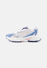 Lacoste L003 NEO SHOT 1267 - кроссовки на шнуровке - Молочный белый / Розовый / Синий / Молочный