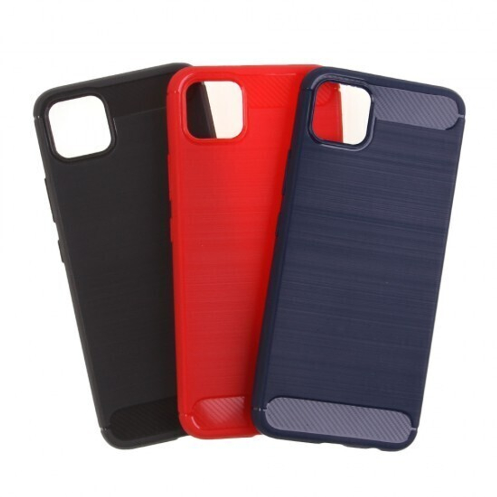 Противоударный чехол для Realme C11, 009508 Красный