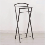 Вешалка костюмная «Контур малый», цвет графит, 35,5*23,5*76см