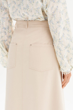 4962 Юбка женская (бежевый)