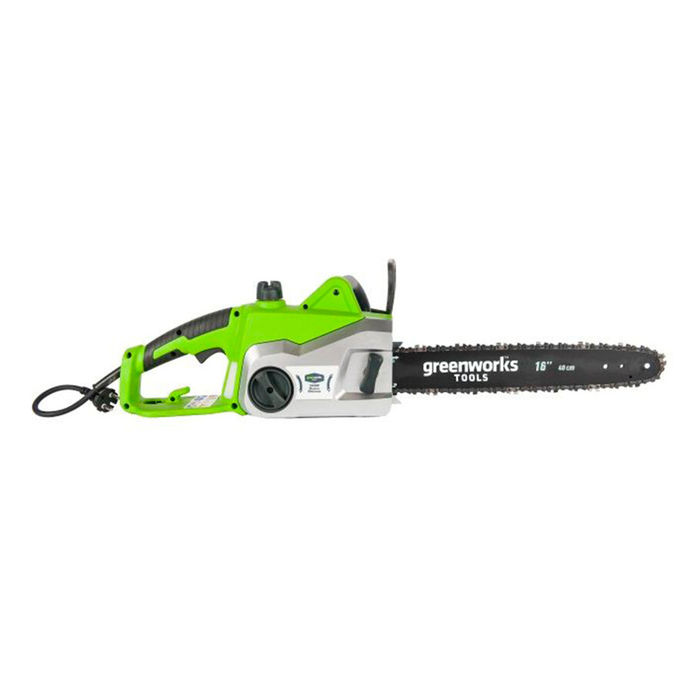 Цепная пила электрическая Greenworks GCS1840 1800W, шина 40см, цепь 56 зв, 3/8, 1.3 20027