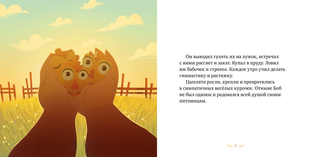 Книжки-картинки. Боб и курочки