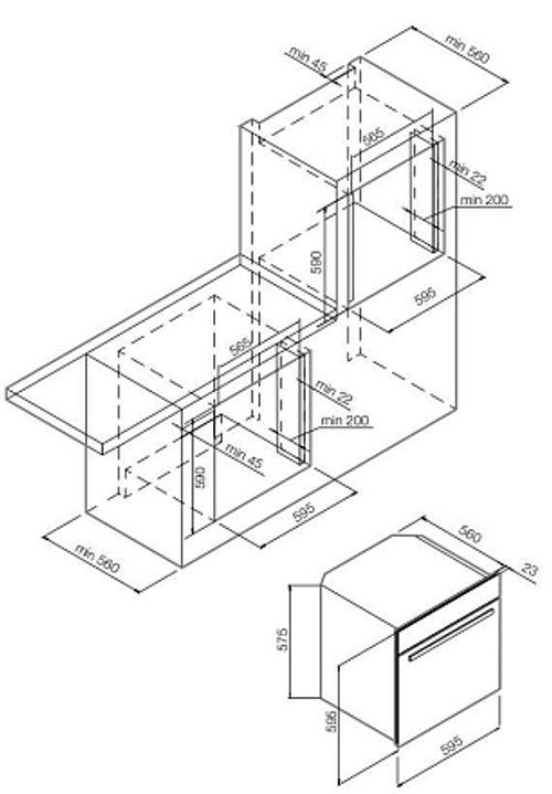 Духовой шкаф Graude BK 60.1 EM