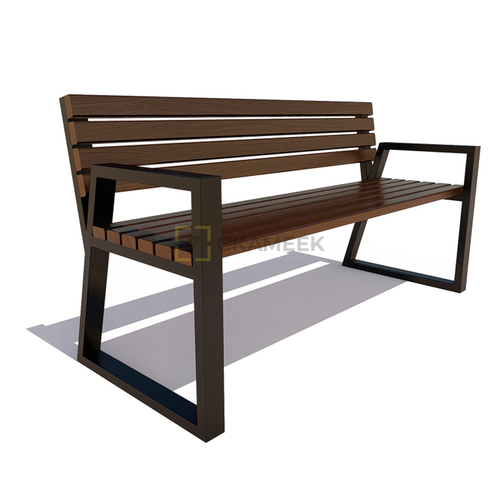 Скамейка уличная «Кёльн» (0,6 м ангарская сосна,40х60)