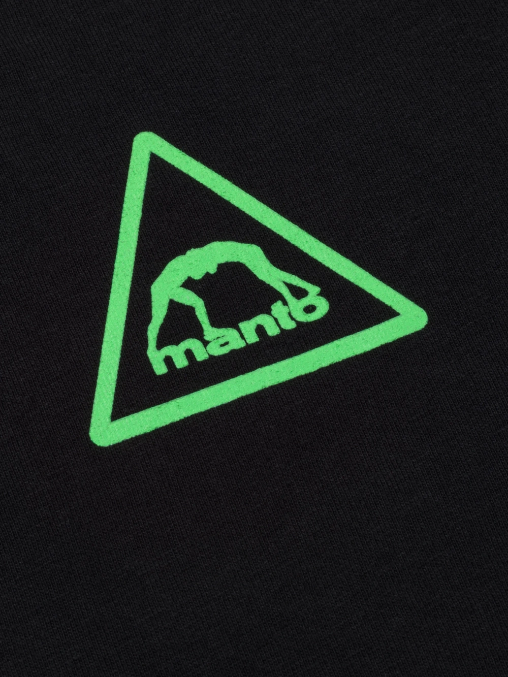 Футболка MANTO ATTENZIONE - чёрная