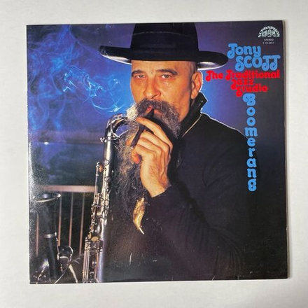 Винтажная виниловая пластинка LP Tony Scott, The Traditional Jazz Studio Boomerang (Чехословакия 1978)