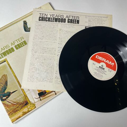 Винтажная виниловая пластинка LP Ten Years After Cricklewood Green (Japan 1970) (No Obi) Circles