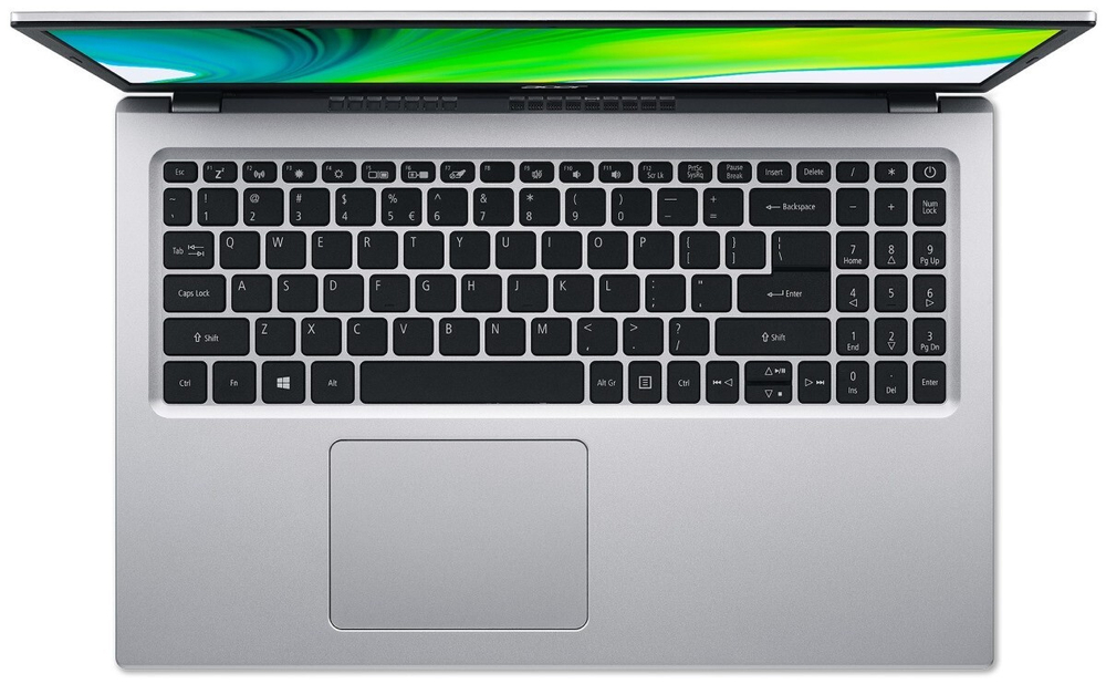 Ноутбук 15.6" ACER A515-56-358L NX.A1GER.008 DOS серебристый