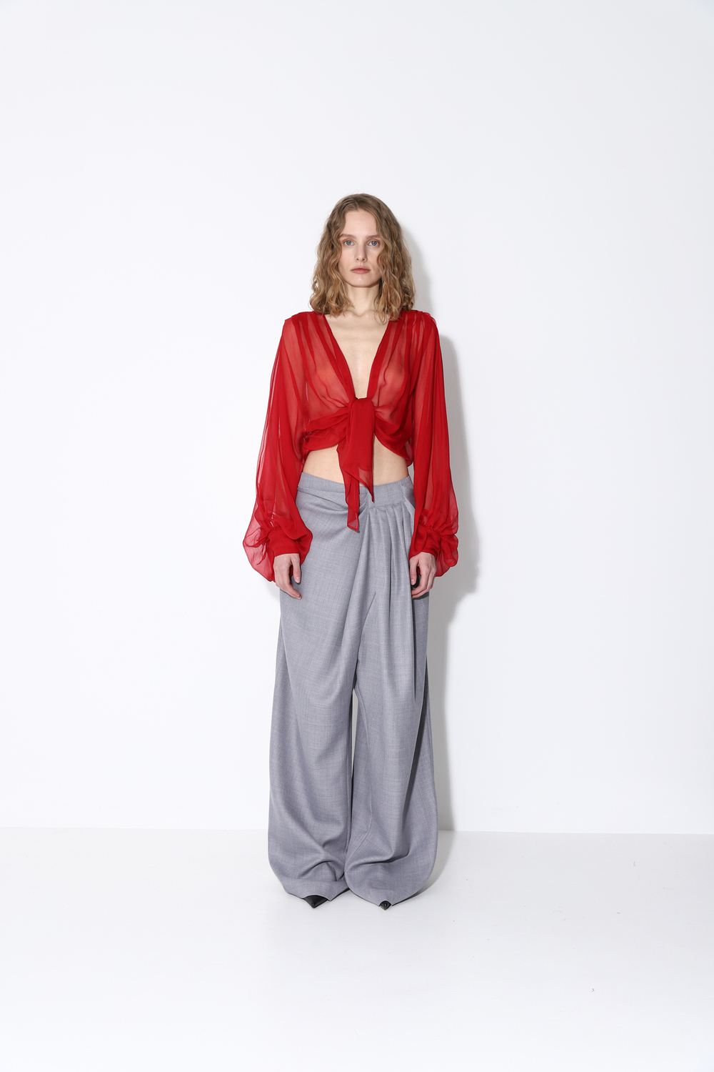 Блуза из натурального шелка