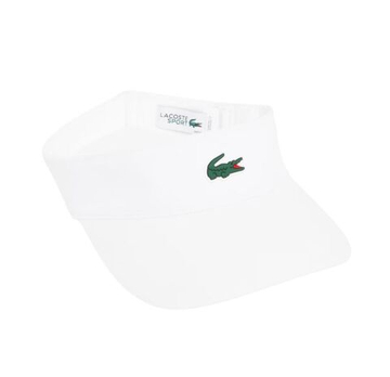 Козырек теннисный Lacoste Diamond Taffeta Sport Visor - white