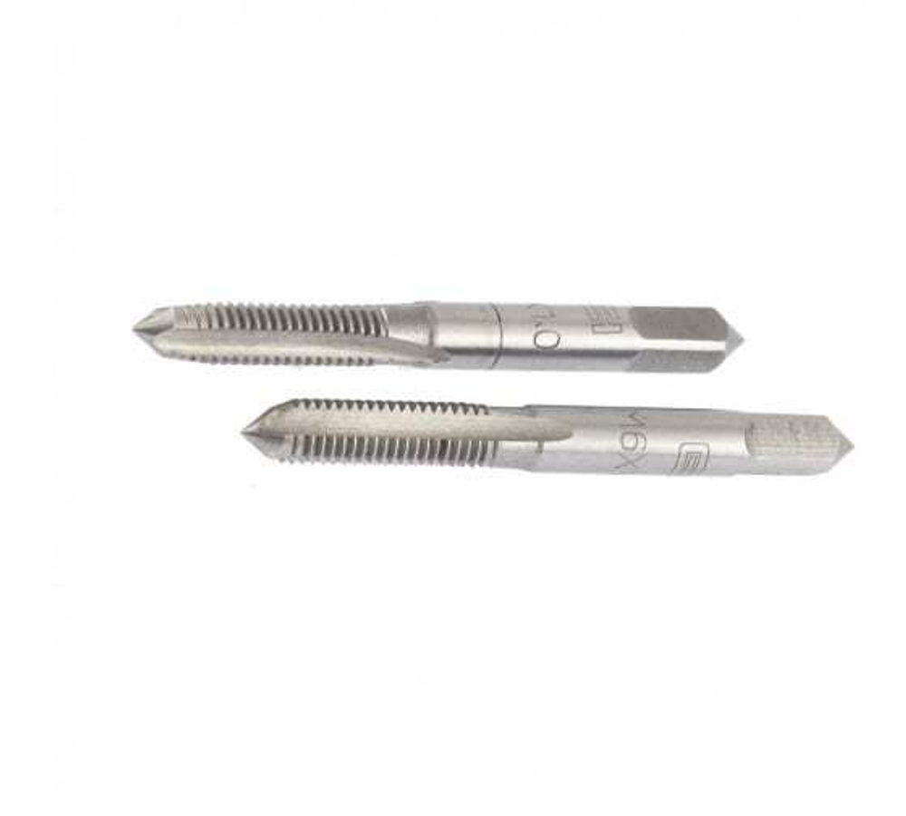 МЕТЧИК РУЧНОЙ СИБРТЕХ М6Х1,0ММ КОМПЛЕКТ ИЗ 2ШТ 76617