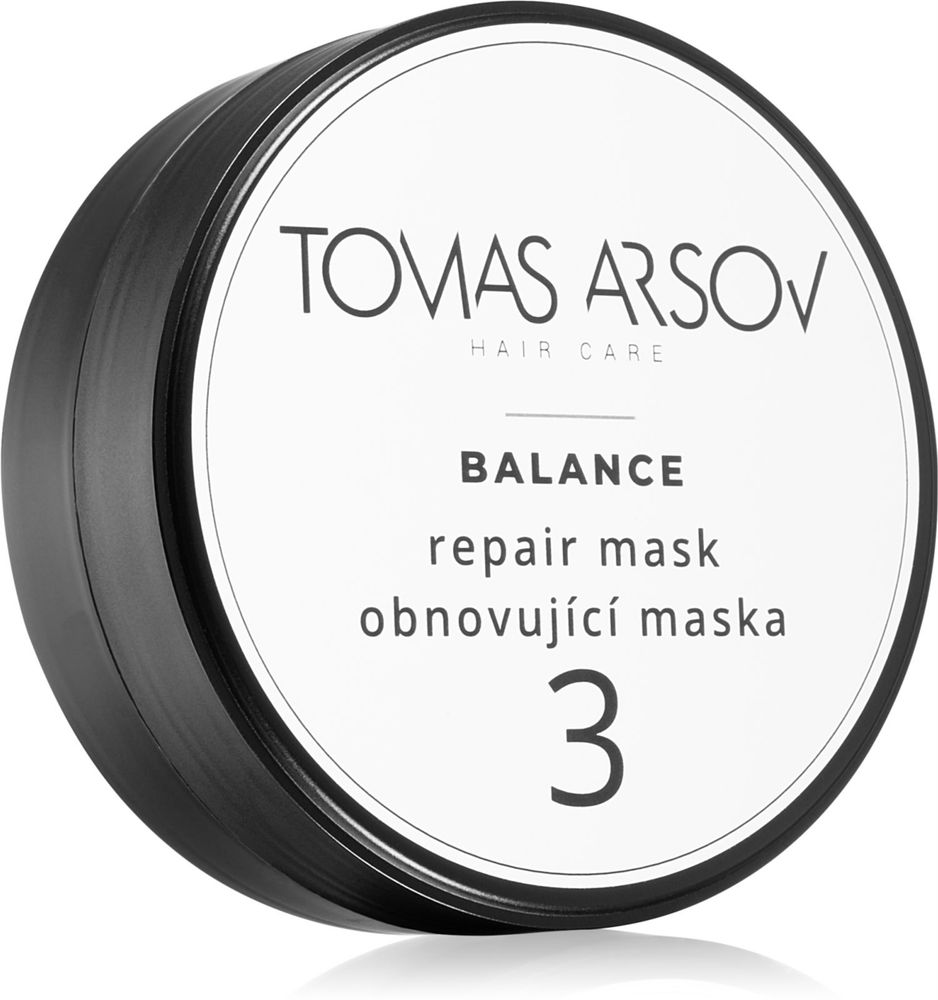 Tomas Arsov Balance Repair Mask - глубоко восстанавливающая маска для сухих, поврежденных и химически обработанных волос /   100  ml  / GTIN 8594006380447