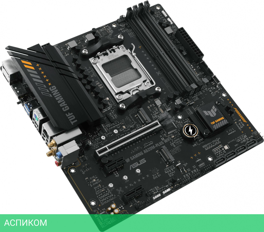 Материнская плата ASUS TUF Gaming A620M-Plus WiFi (90MB1F00-M0EAY0)