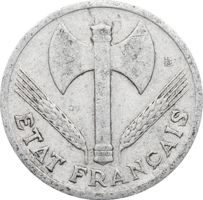 1 франк 1943 Франция VF
