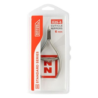 Nippon Nippers. Кусачки для кутикулы «Standard» NS-02S-6 Спиральная пружина. Ручная заточка.