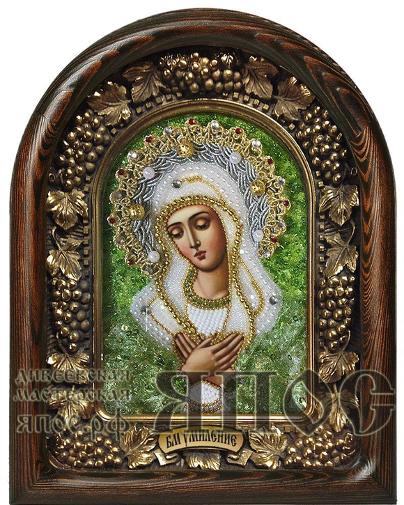 Икона Пресвятая Богородица Умиление бисер