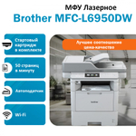 МФУ Brother MFC-L6950DW, Базовая комплектация
