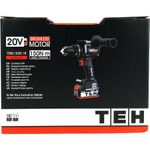 Дрель ударная аккумуляторная 20V TEH TDBL1520-1B